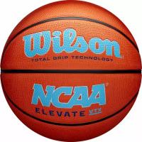 Баскетбольный мяч WILSON NCAA Elevate VTX WZ3006802XB7, р.7, коричневый