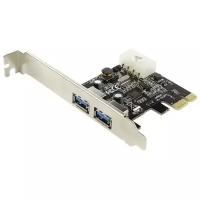 ORIENT Контроллер ORIENT VL-3U2PE PCIe to 2 port USB 3.0, дополнительный разъём питания, VIA VL806, oem