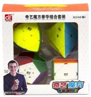 Набор нестандартных головоломок для спидкубинга 2 QiYi MoFangGe Цветной пластик