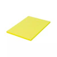 Бумага цветная для принтера офисная Brauberg, А4, 80 г/м2, 100 листов, медиум, желтая, для офисной техники, 112454