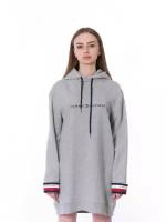 Tommy Hilfiger Платье-худи серое (L)