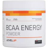 BCAA LevelUp ВСАА Energy Powder, гуарана, 250 гр