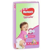 Huggies Трусики-подгузники для девочек 5 размер 13-17кг 48шт