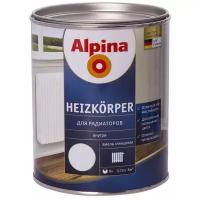 Эмаль алкидная (А) Alpina Heizkoerper для радиаторов белый 0.75 л