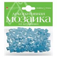 Мозаика декоративная из керамики 8Х8 ММ,100 ШТ, голубой