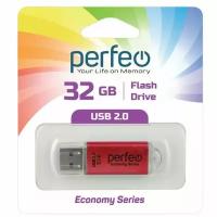 USB флешка Perfeo USB 32GB E01 Red ES