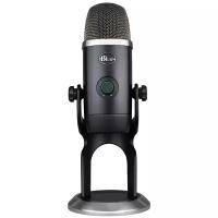 Микрофон проводной Blue Yeti X, разъем: USB, black, 1 шт