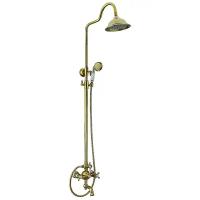 Душевой комплект Seaman Barcelona SSL-5523-Antique gold, золото