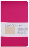 Listoff Записная книжка Crystal Collection цвет малиново-розовый 96 листов КЗКК5962597