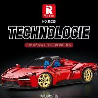 Конструктор Technic техник Гоночная красная машина SP3