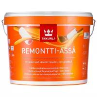 Краска акриловая Tikkurila Remontti-Assa полуматовая бесцветный 9 л 10.8 кг