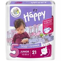 Bella Baby Happy подгузники Junior 5 (12-25 кг), 21 шт