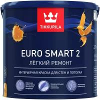 Краска акриловая Tikkurila интерьерная Euro Smart 2