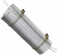 Труба гофрированная соединения с канализационным стояком, гофра металлическая для вентиляции Krovent Pipe-VT 110is алюминиевая