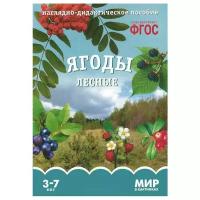 _НаглядДидактПос(МозаикаС) МирВКартинках_СоотвФГОС Ягоды лесные 3-7 лет (8 листов в папке)