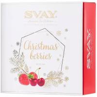 Чай SVAY "Christmas berries" черное ассорти, 24 пирамидки