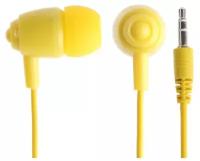 Наушники PERFEO PF-C3186 ALTO проводные, вакуумные, 1,2м, желтый