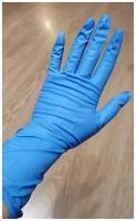 Перчатки нитриловые сверхпрочные High Risk MATRIX, цвет: синий, размер L, 100 шт. (50 пар)