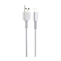 Кабель зарядка Hoco X20 Lightning - USB, 2.4A, 3m Белый, для iPhone; iPad