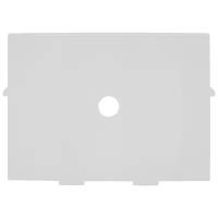 Пластиковый разделитель для картотеки Exacompta A5 (горизонтальный) серый, 2шт