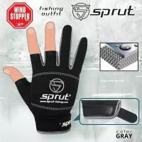 Перчатки / Sprut Neoprene Spinning Gloves (GREY-OS)