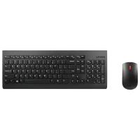 Комплект клавиатура + мышь Lenovo Essential Wireless Keyboard and Mouse Combo 4X30M39487 Black USB, черный, английская/русская