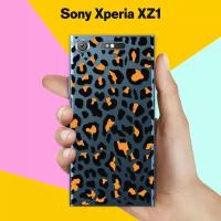 Силиконовый чехол на Sony Xperia XZ1 Гепард / для Сони Иксперия ИксЗ 1