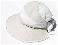 Шляпа женская лен " Мария ", 55 размер