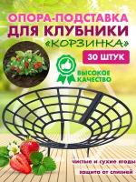 Подставка для клубники, опора садовая, "Корзина", 30 штук