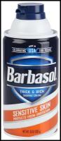 Барбасол / Barbasol - Пена для бритья мужская Sensitive 283 г