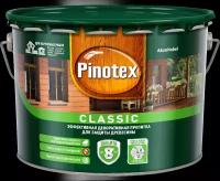 Pinotex Classic / Пинотекс Классик фасадная пропитка для дерева защита 9л бесцветный