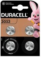 Батарейка Duracell 2032, 4 шт
