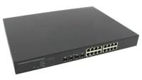 Коммутатор MultiCo EW-P70164iW Управляемый 12utp 10/100/1000Mbps + 4Combo 1000BASE-T/SFP PoE