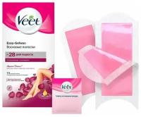 Veet / Полоски для депиляции Veet Suprem Essence восковые для ног и рук 10шт 2 уп