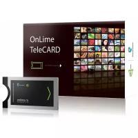 Комплект спутникового ТВ OnLime TeleCARD Телекарта ТВ