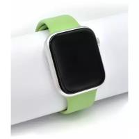 Ремешок (силиконовый) INAKS для часов Apple Watch 42/44 зеленый