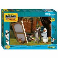 Пазл Step puzzle Dreamworks Пингвины из Мадагаскара (82140), 104 дет