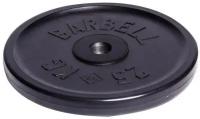 Диск олимпийский Barbell d 51 мм чёрный 25,0 кг