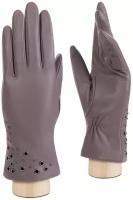 Перчатки женские кожаные Labbra, размер 6.5(XS), розовый