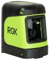 Комплект: лазерный уровень RGK ML-11G + штатив RGK F130, кронштейн RGK K-3