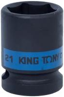 Головка торцевая ударная шестигранная 1/2", 21 мм KING TONY 453521M