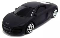 1:64 Audi R8 V10, черный, металлическая машинка Uni Fortune 344996SM