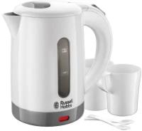 Чайник дорожный RUSSELL HOBBS 23840-70 1000Вт 0,85л пластик белый