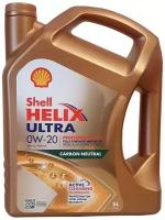 Синтетическое моторное масло SHELL Helix Ultra Professional AS-L 0W-20, 5 л