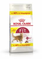 Корм для кошек Royal Canin Fit 32 (Фит 32) Корм сухой сбалансированный для взрослых умеренно активных кошек от 1 года,0,4+0,16 кг