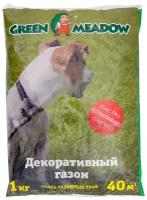 Смесь семян GREEN MEADOW Быстро восстанавливающийся декоративный газон, 1 кг, 1 кг