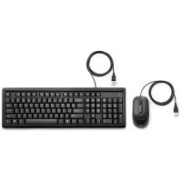 Клавиатура и мышь HP 160 Wired 6HD76AA Black USB