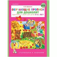 Шевелев К.В. "Ступеньки к знаниям. Обучающие прописи для дошколят. Подготовка к школе для детей 5-6 лет"