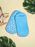 Носочки для педикюра отшелушивающие многоразовые Spa Gel Socks СПА носочки для ног с гелевой прослойкой из эфирных масел; маска для ног