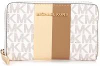 Кошелек-кард-кейс MICHAEL KORS ванильный в монограмму